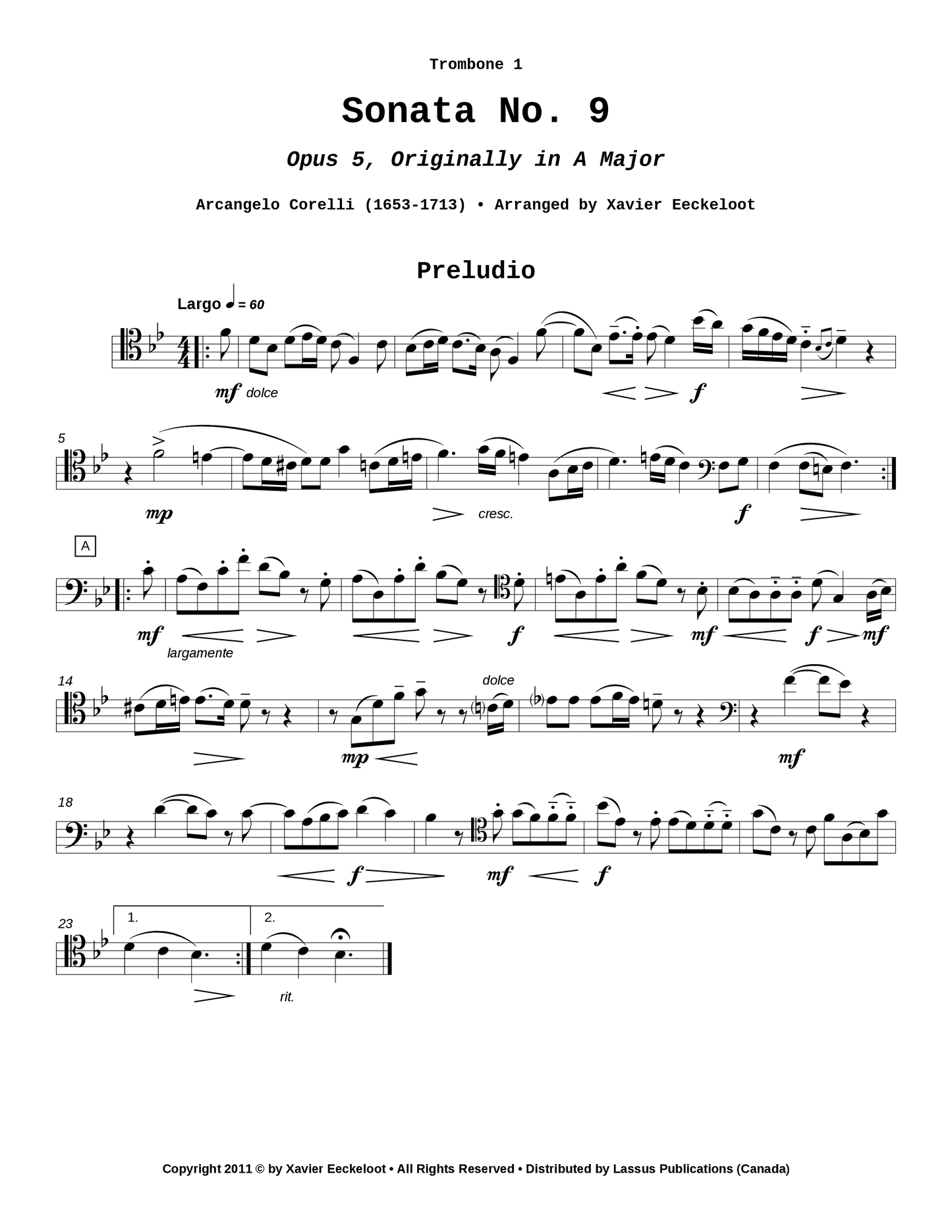Sonata No. 9, Opus 5