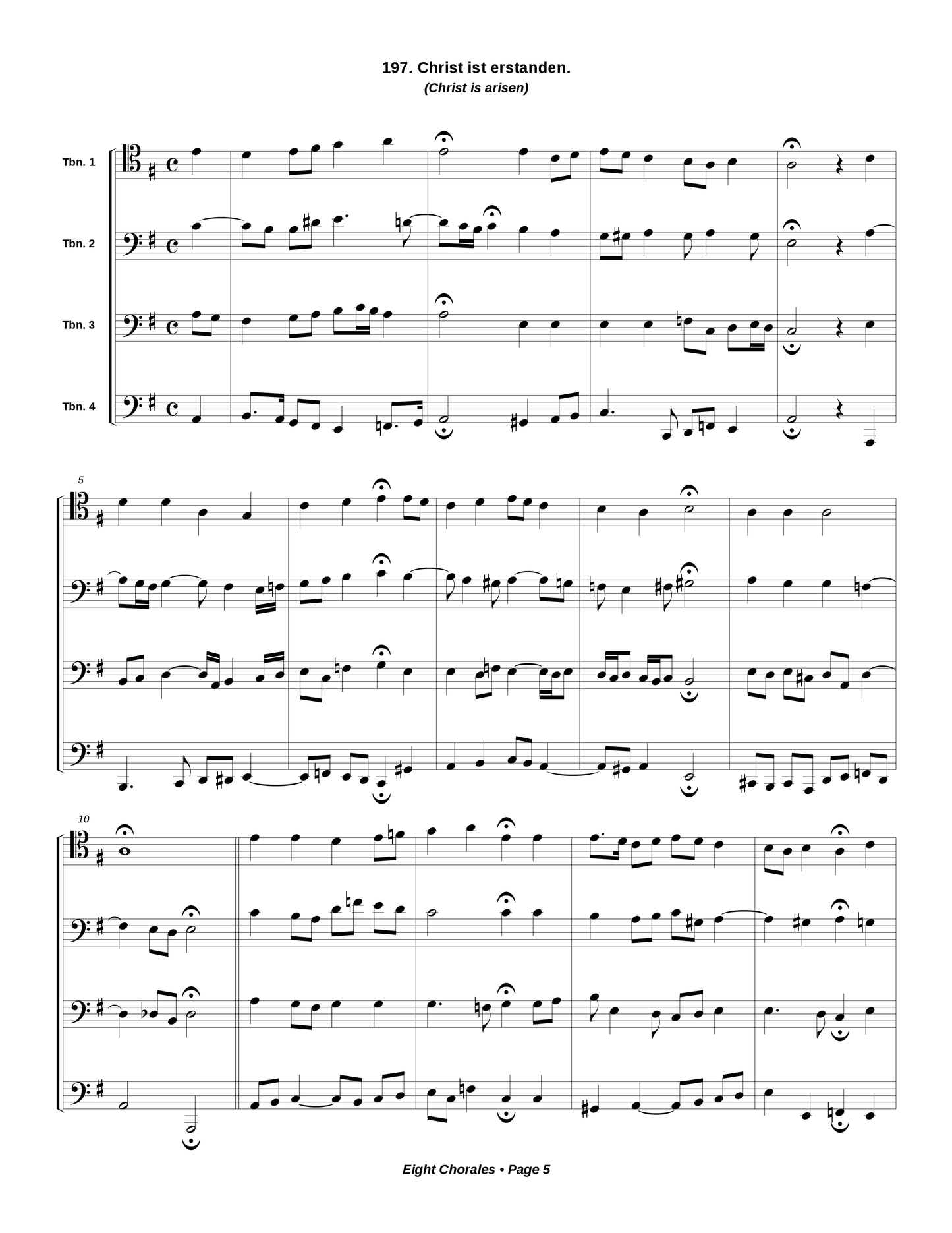 Eight Chorales