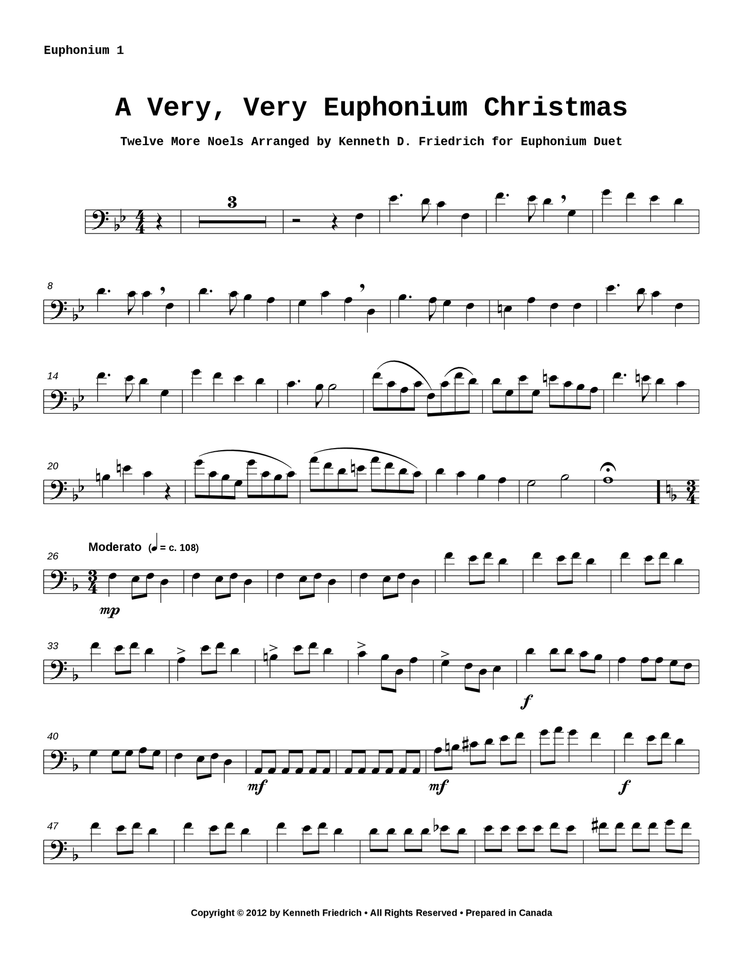 A Very, Very Euphonium Christmas