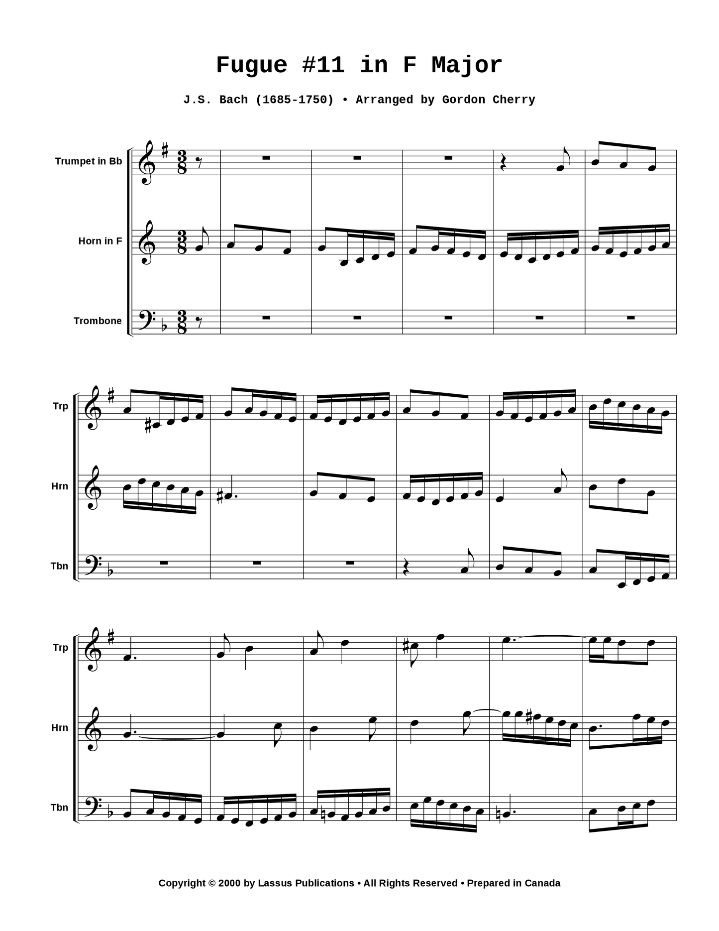 Fugue #11 in F Major