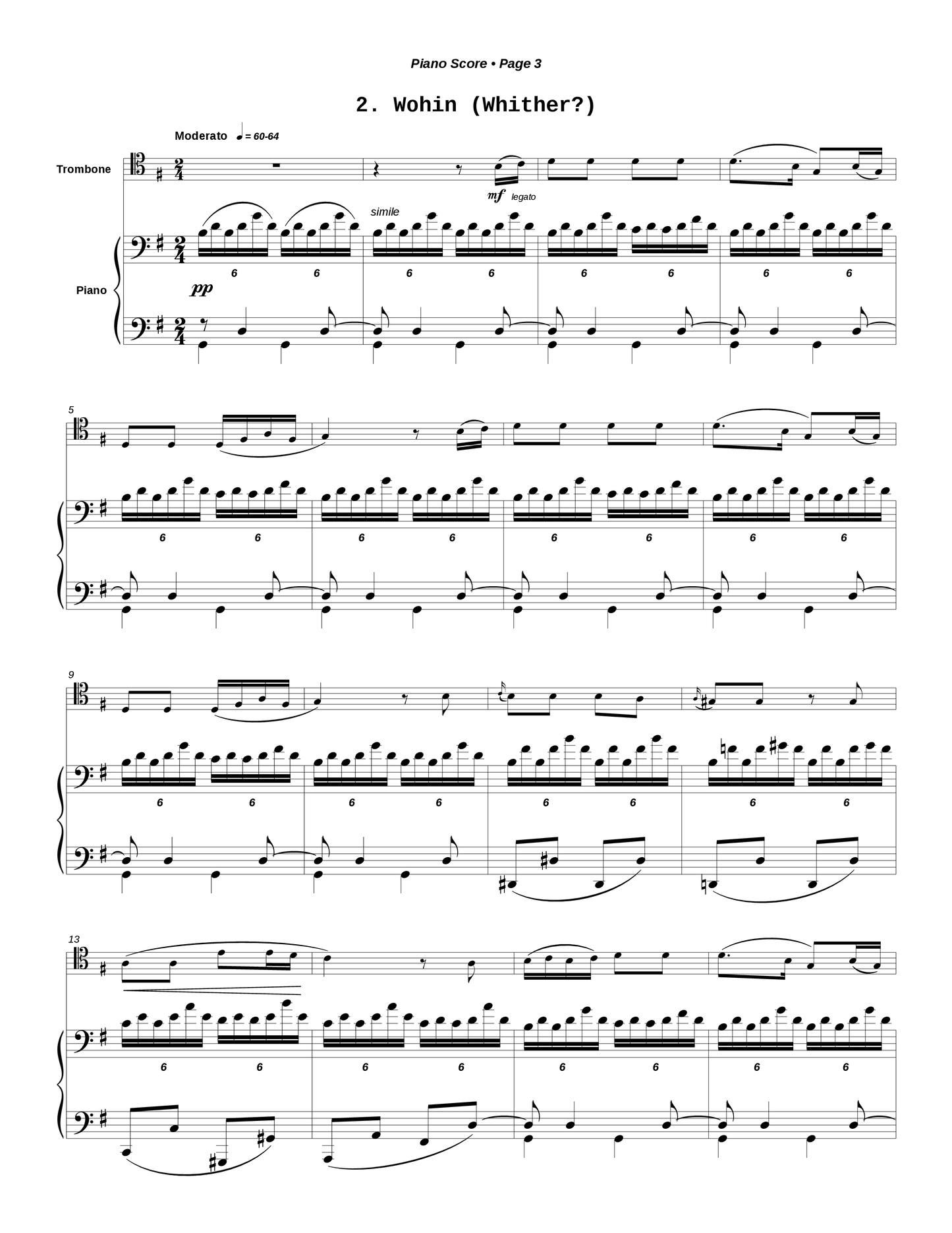 Nine Songs from Die Schøne Müllerin