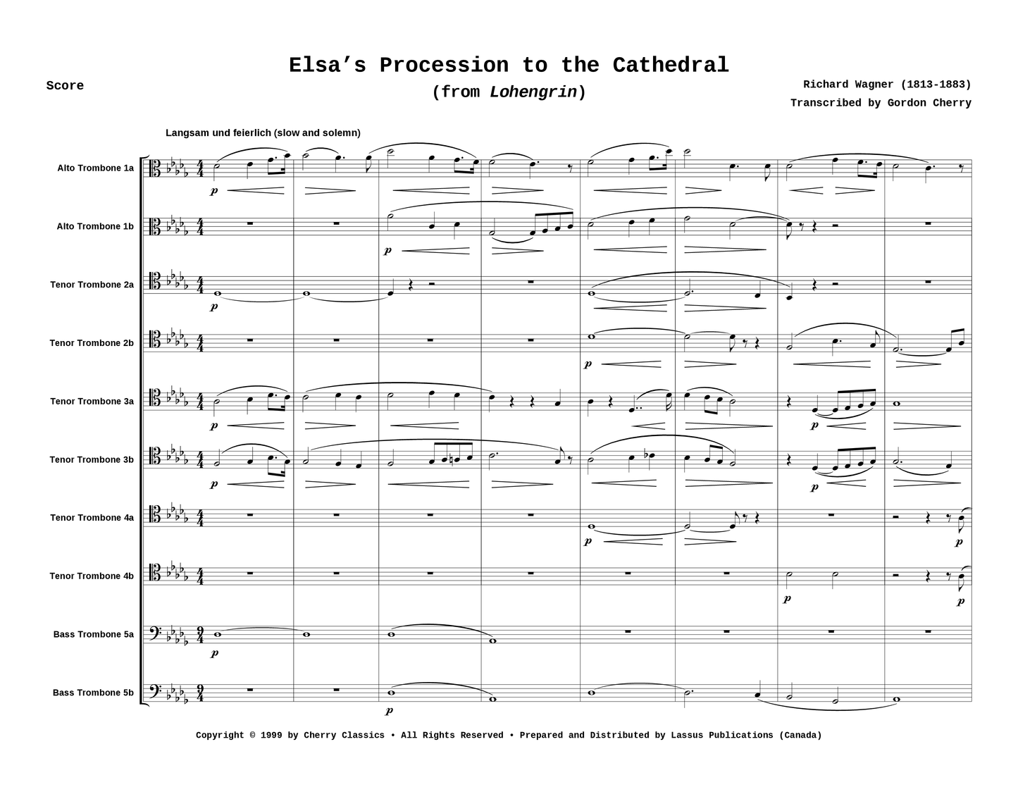Elsa's Procession To The Cathedral