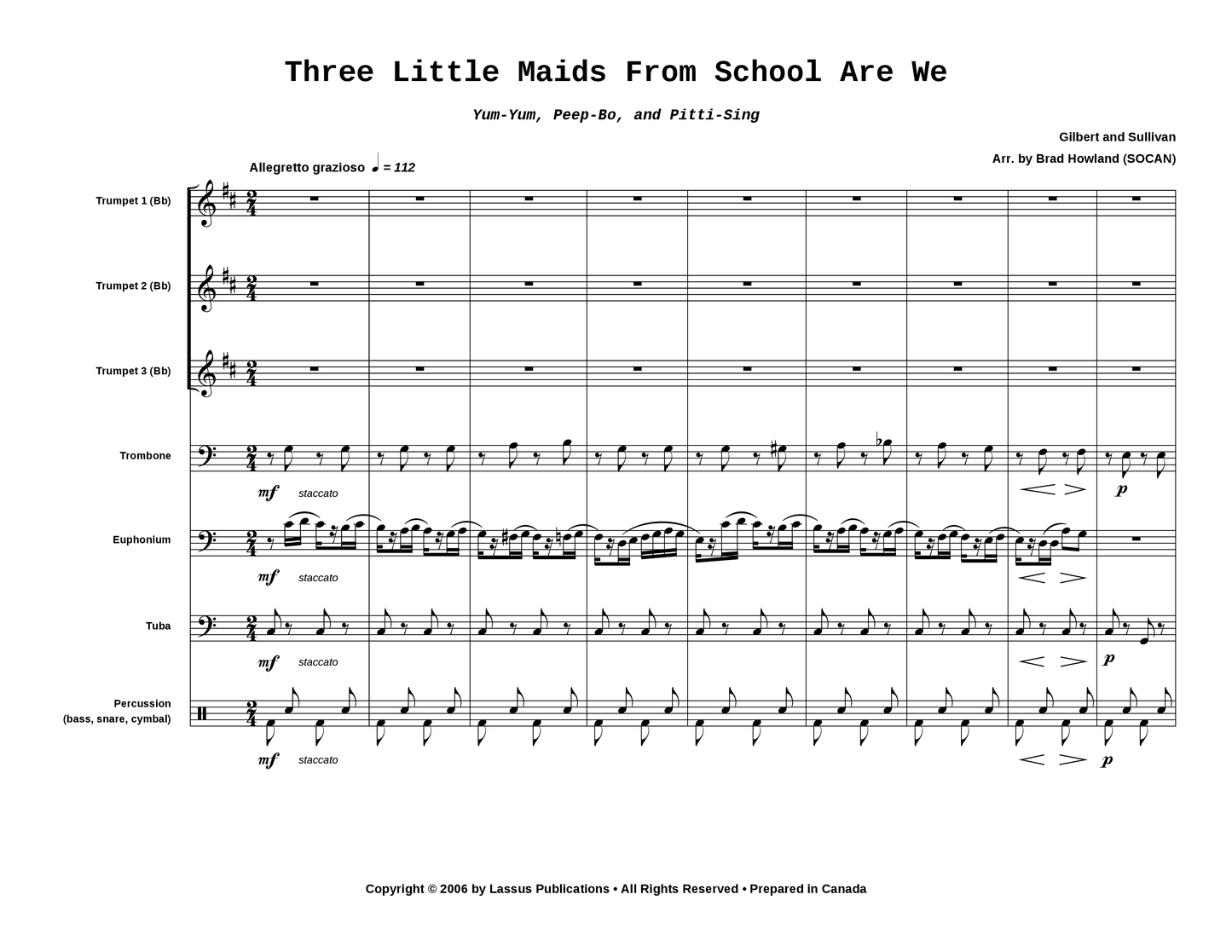 Three Little Maids From School Are We