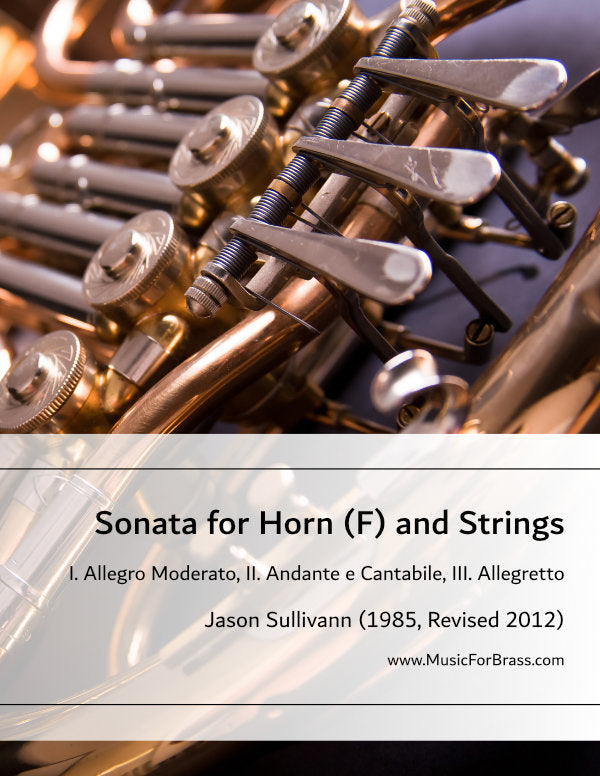 Sonata for Horn and Strings