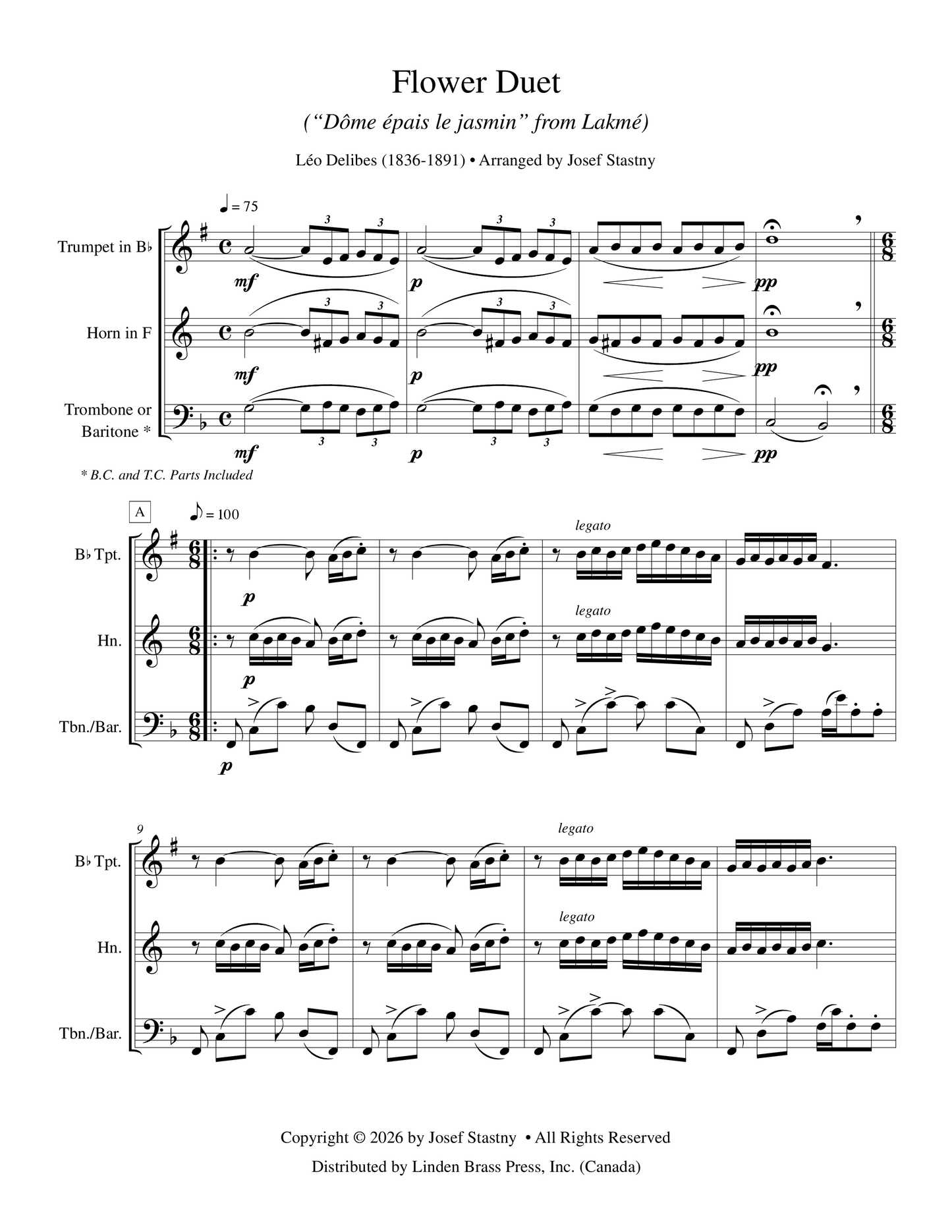 Flower Duet from Lakmé