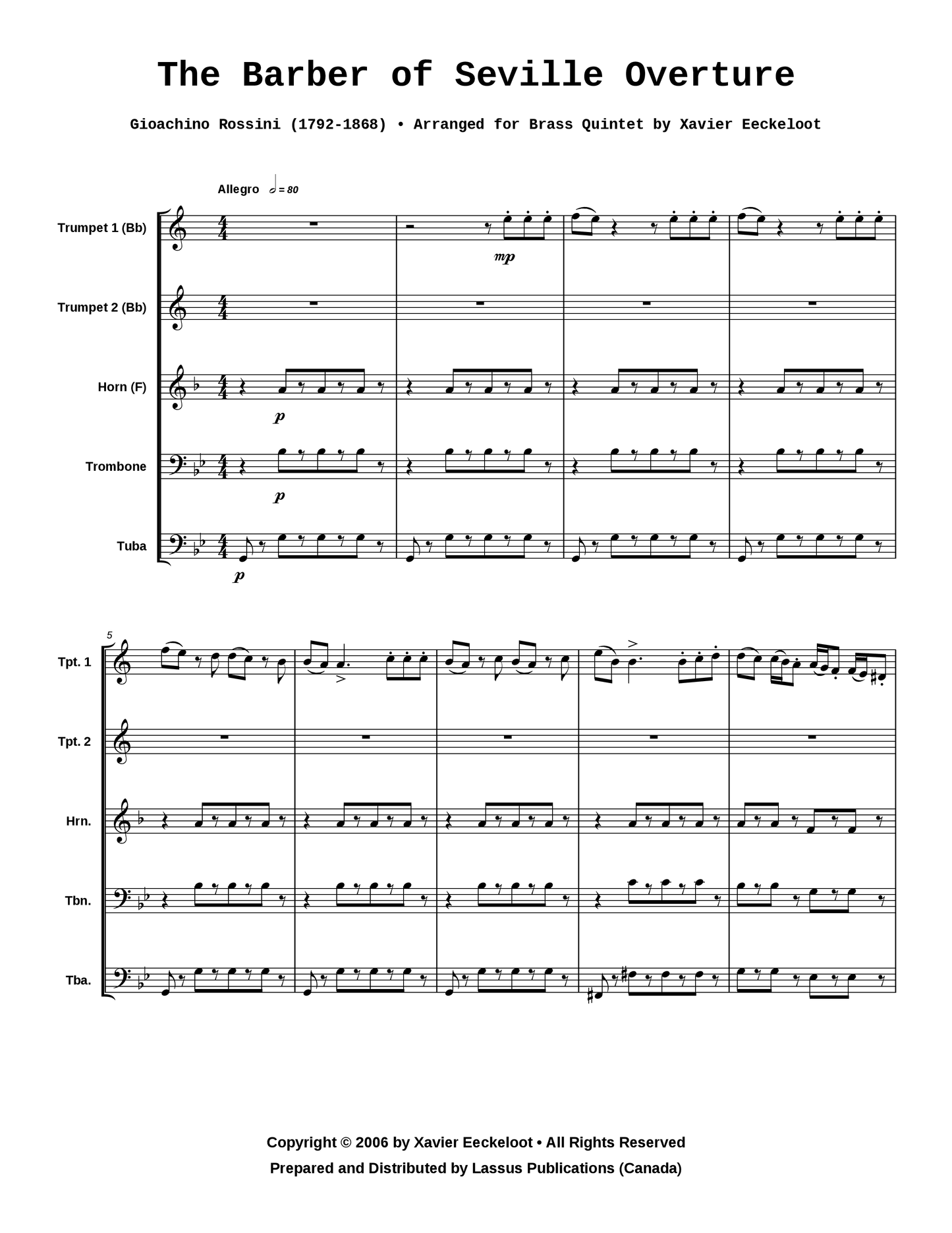 The Barber of Seville Overture