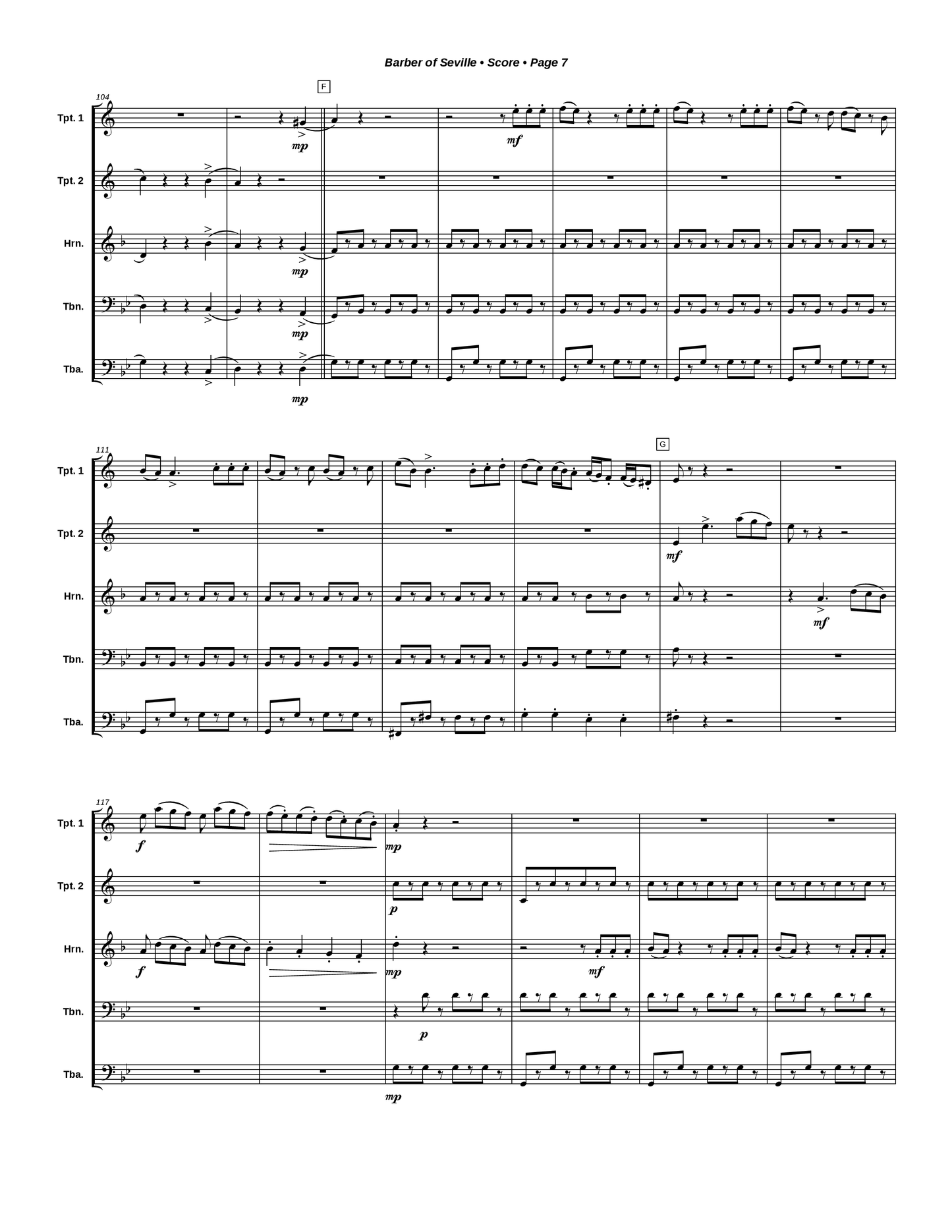 The Barber of Seville Overture