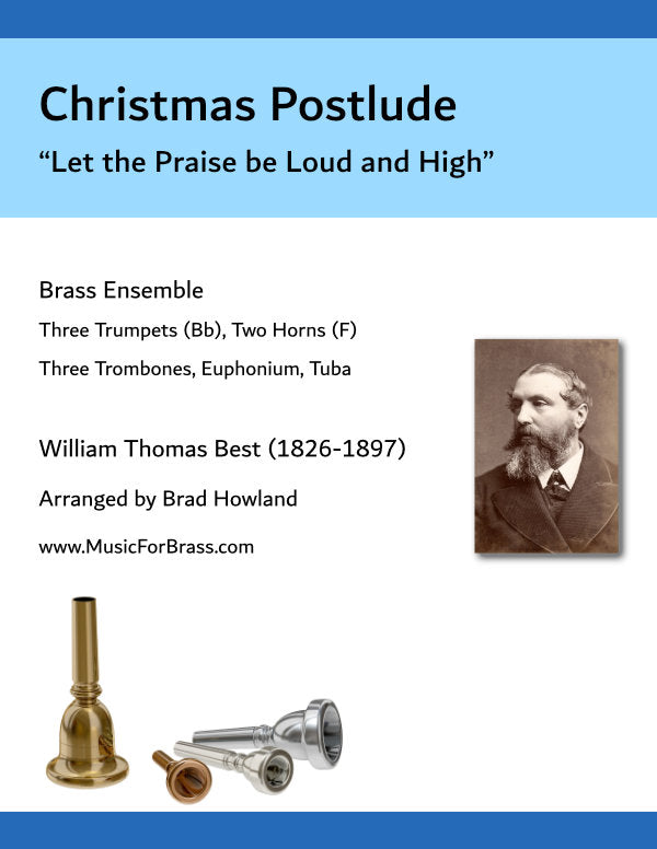 Christmas Postlude for Brass Ensemble – Music For Brass