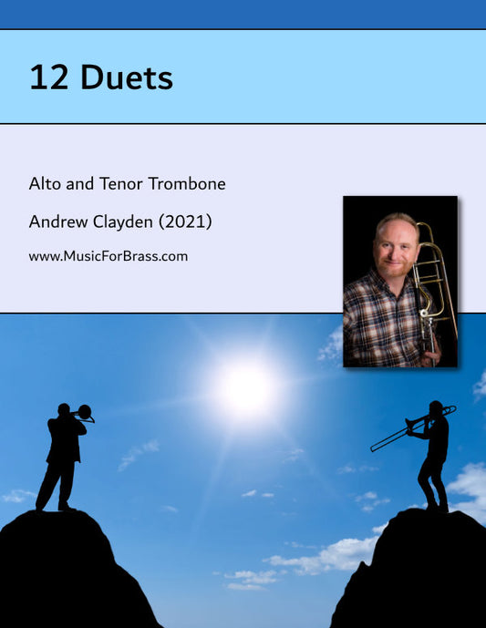 12 Duets for Alto and Tenor Trombone