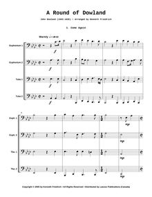 A Round of Dowland
