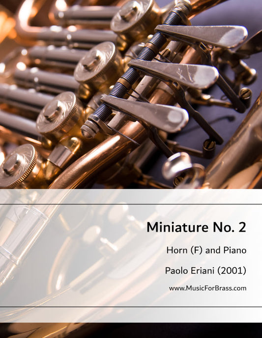 Miniature for Horn and Piano