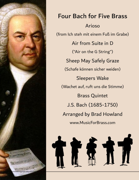 Four Bach for Five Brass