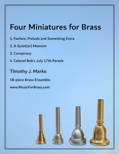 Four Miniatures for Brass
