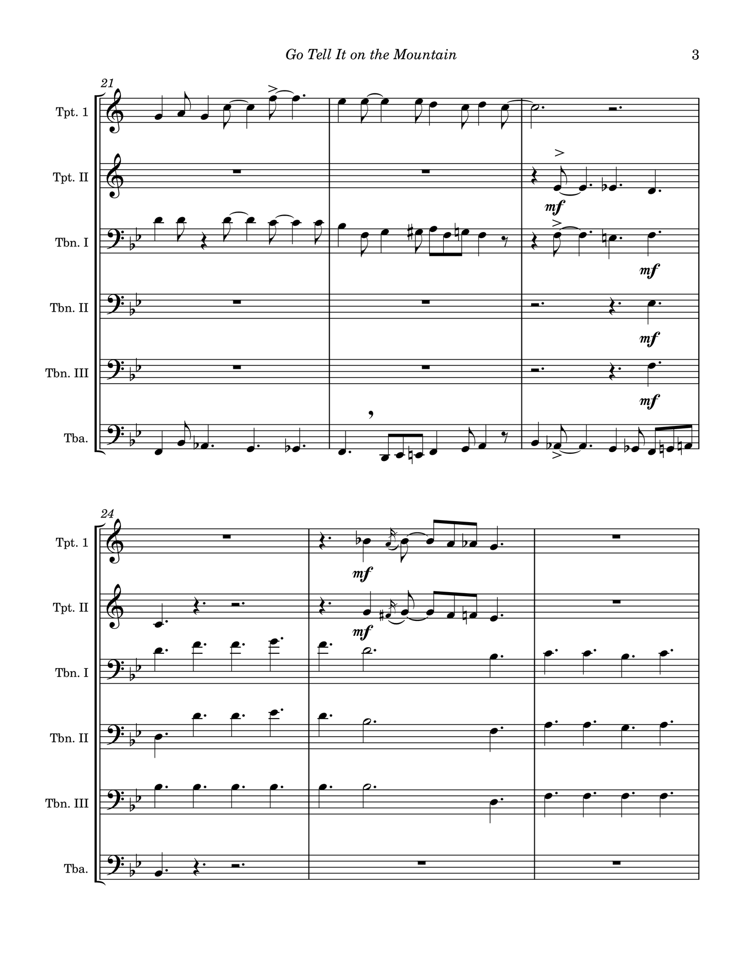 Go Tell It on the Mountain