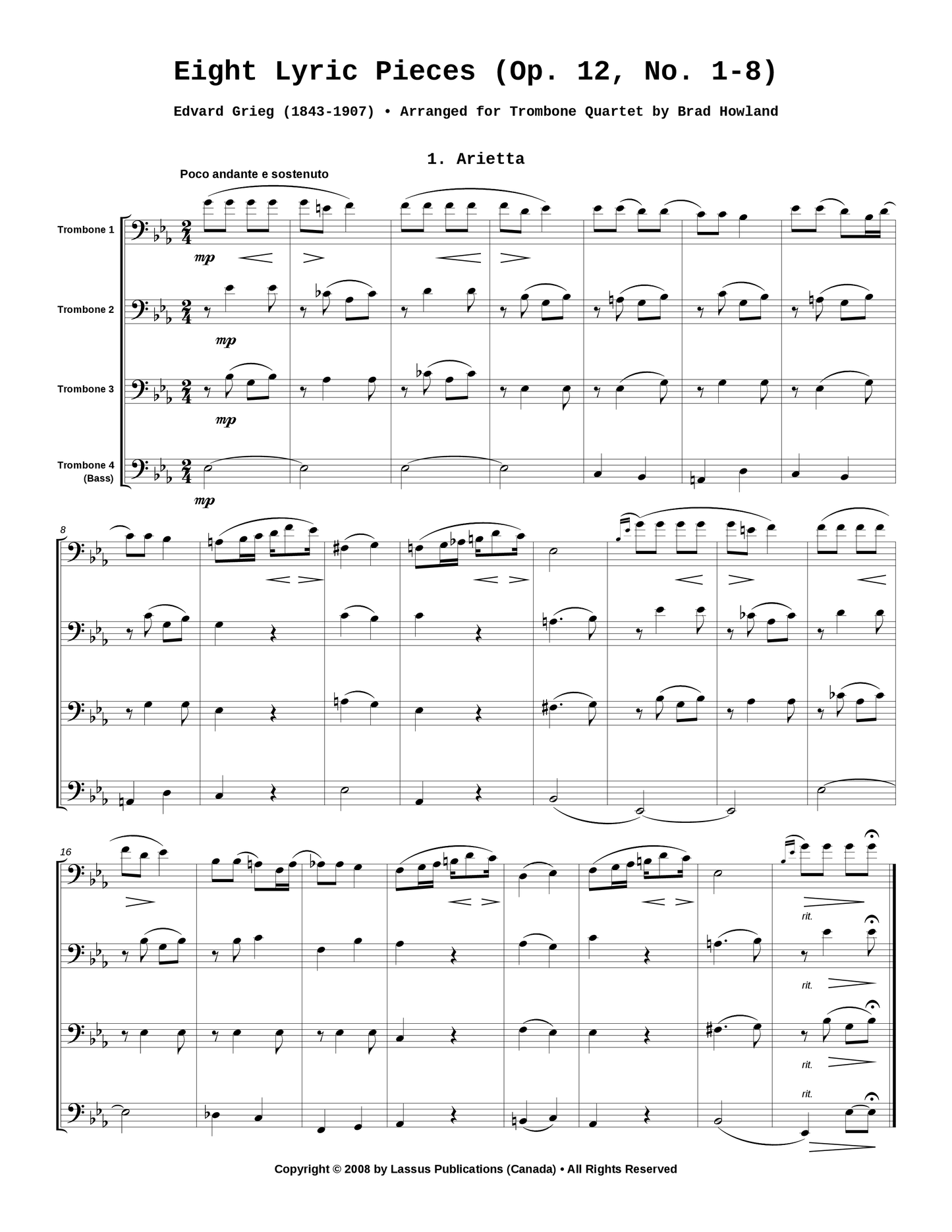 Eight Lyric Pieces