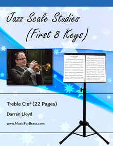 Jazz Scale Studies (First 8 Keys)