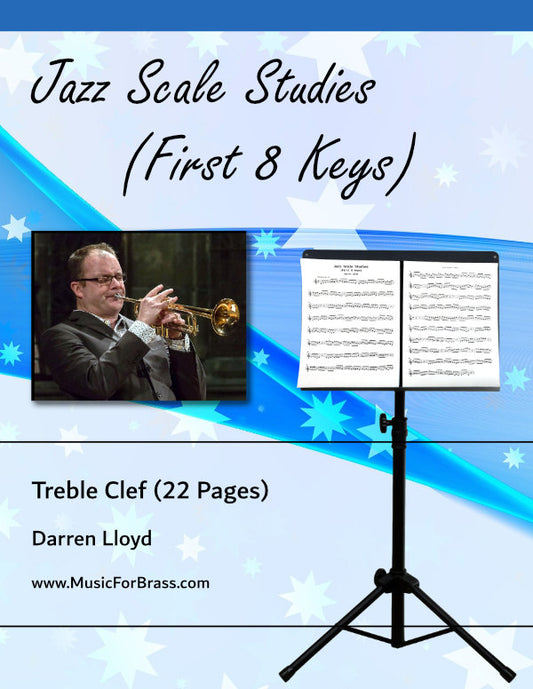 Jazz Scale Studies (First 8 Keys)