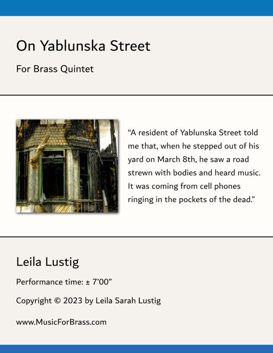 On Yablunska Street