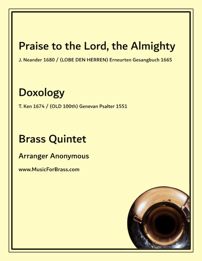 Praise to the Lord, the Almighty and Doxology