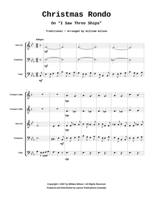 Christmas Rondo on "I Saw Three Ships"