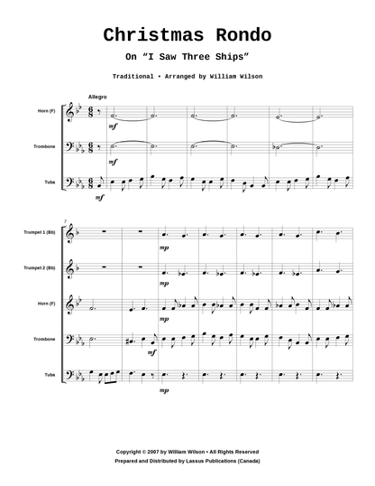 Christmas Rondo on "I Saw Three Ships"