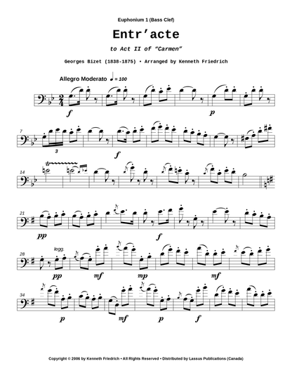 Entr'acte to Act II from Carmen