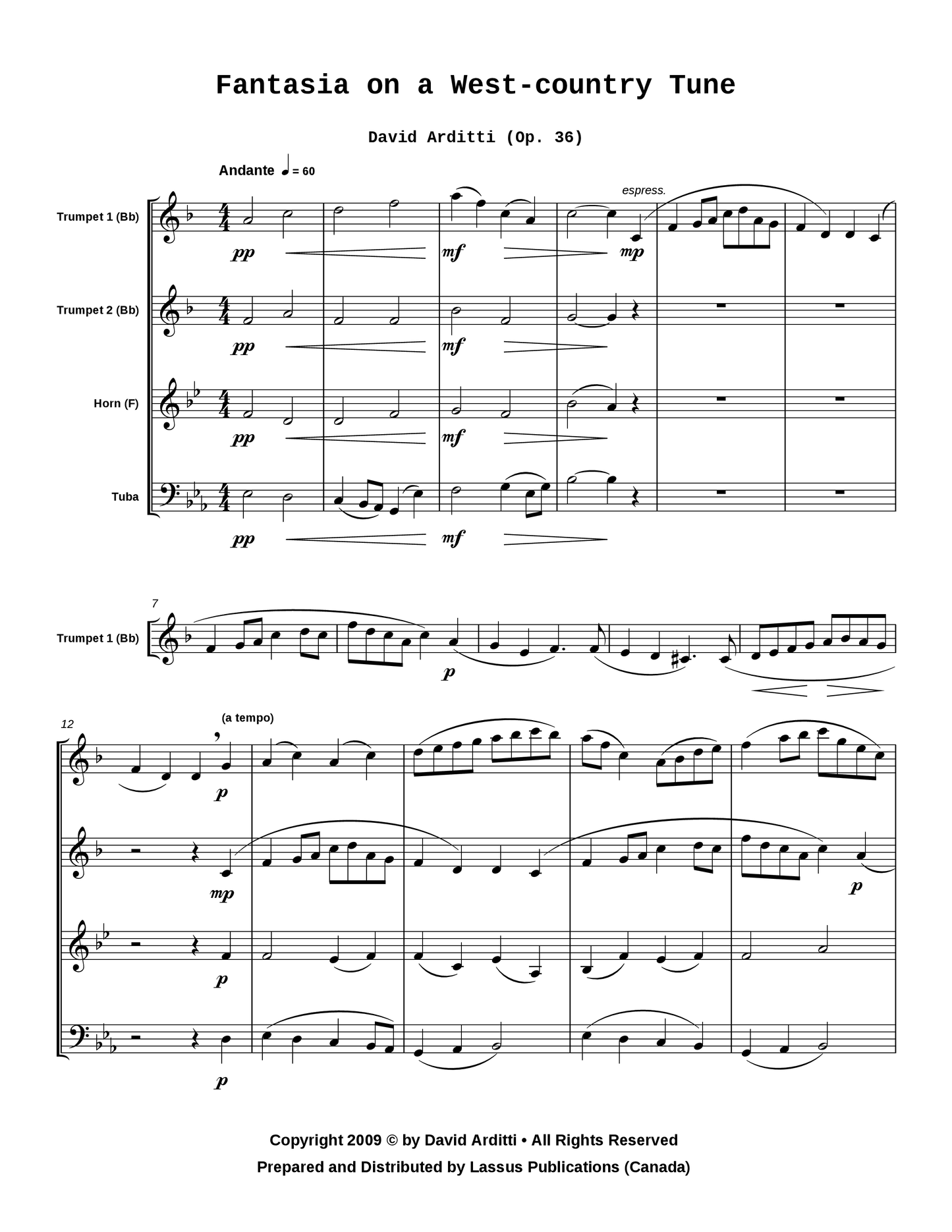 Fantasia on a West-country Tune
