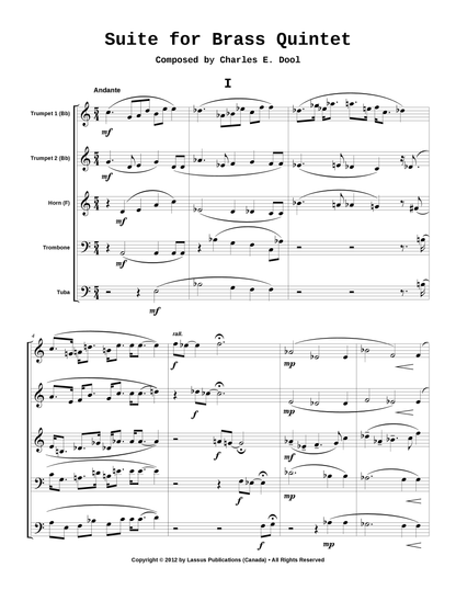 Suite for Brass Quintet