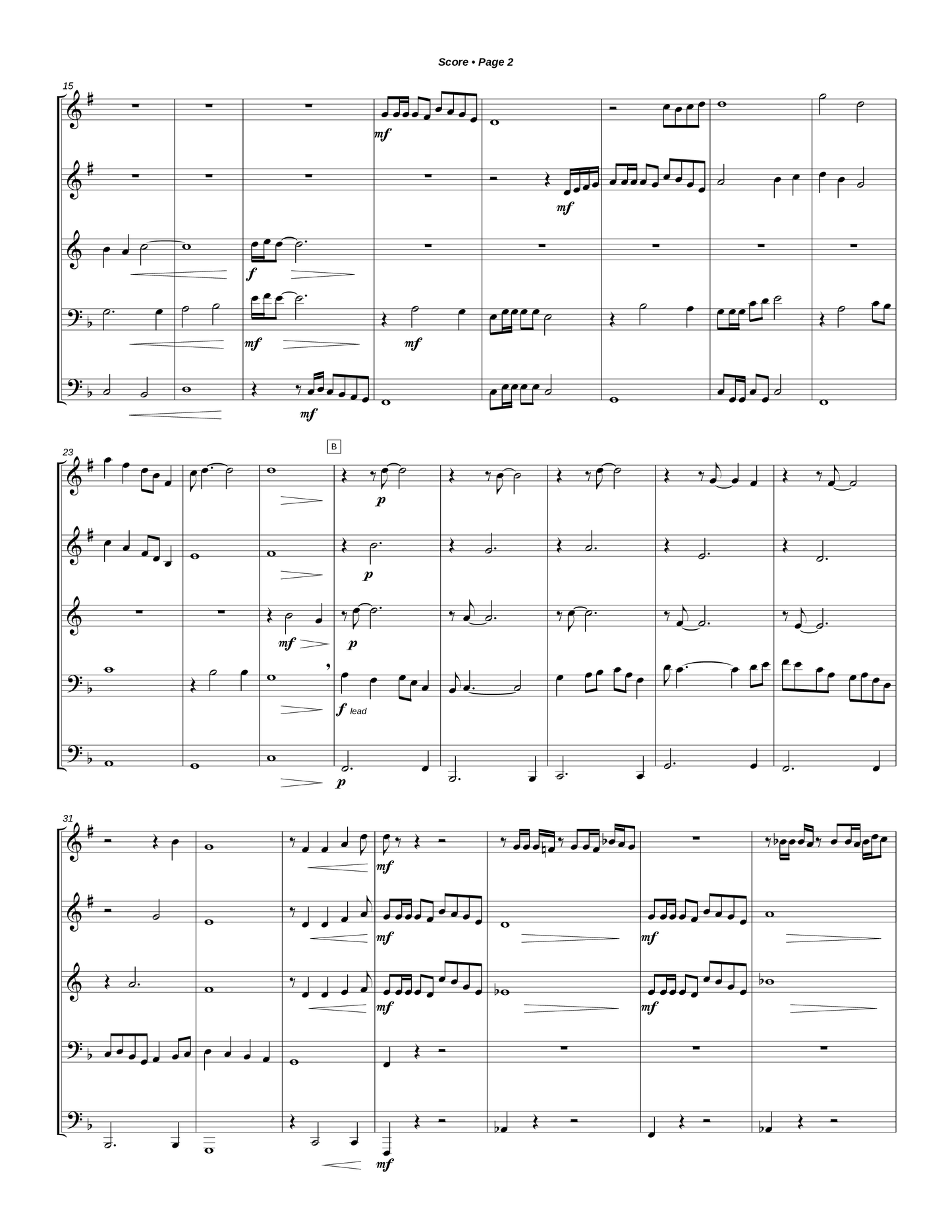 Quintets for Humanity