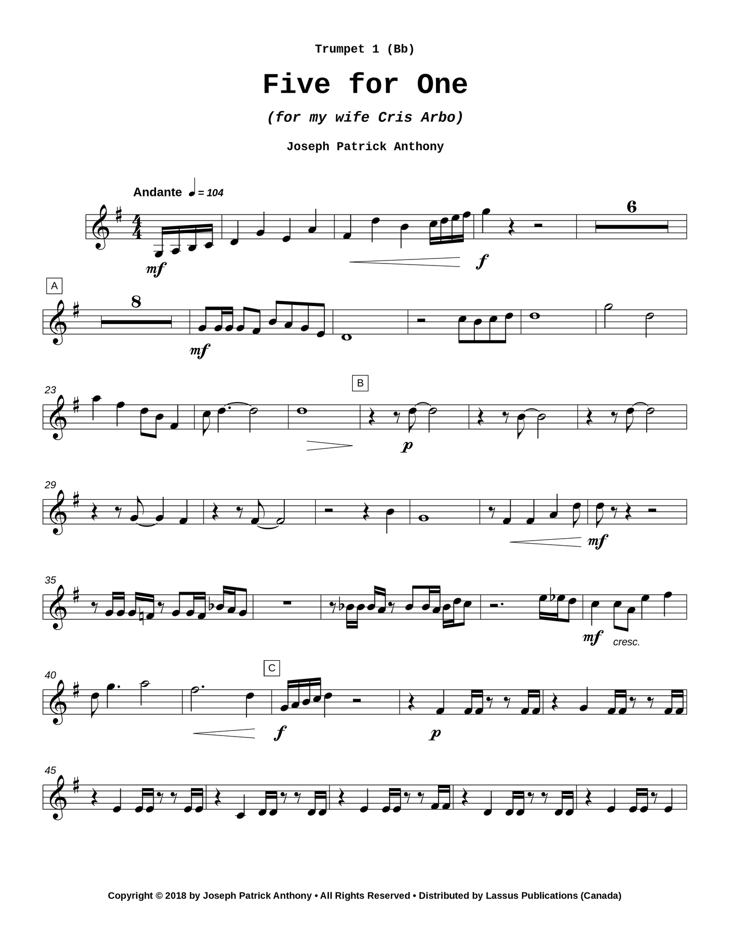 Quintets for Humanity