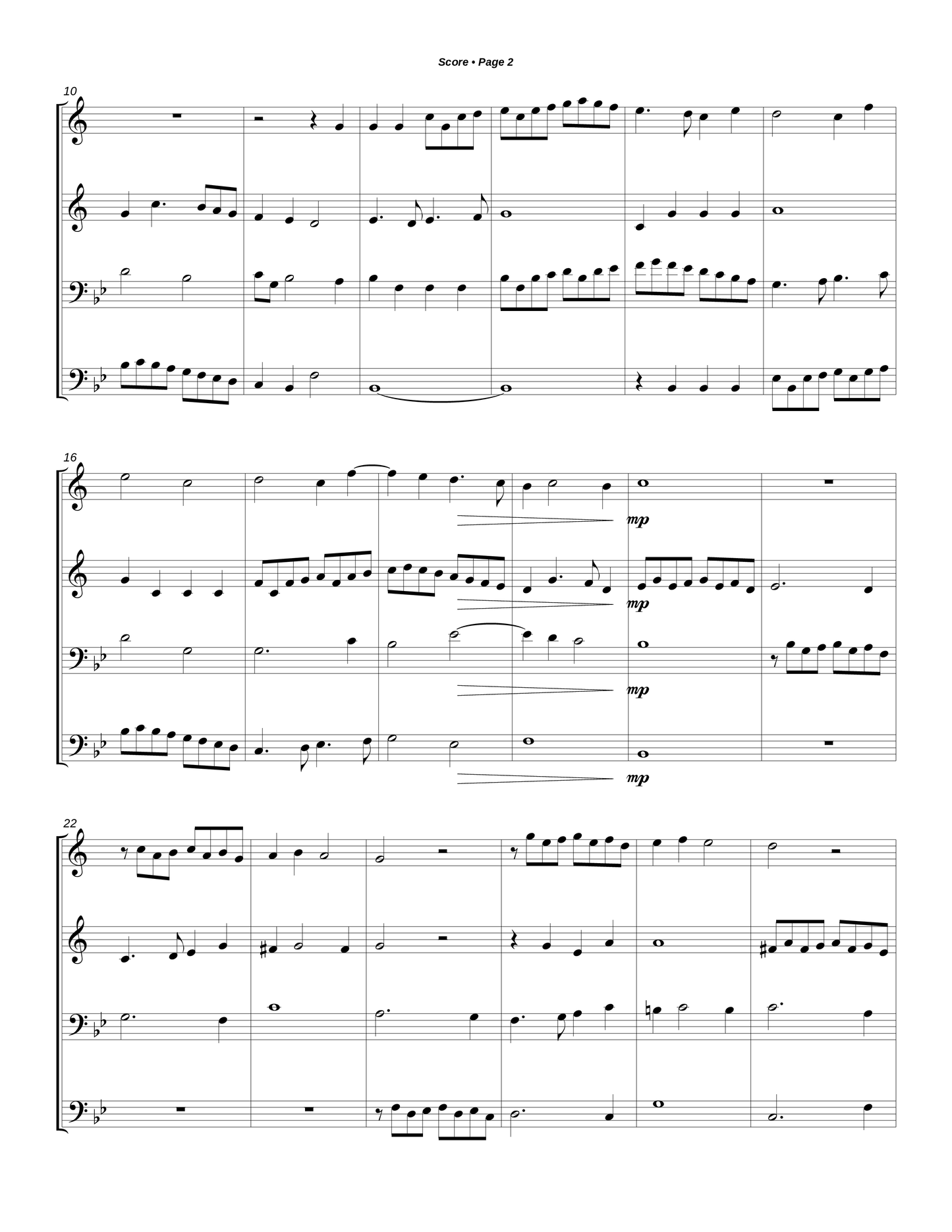 Canzoni per sonare No. 2