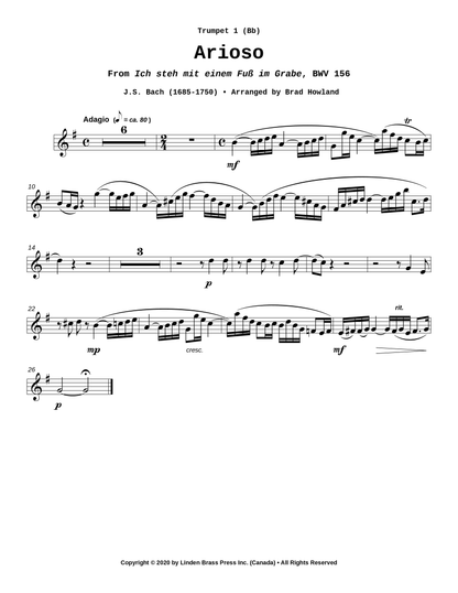 Four Bach for Five Brass