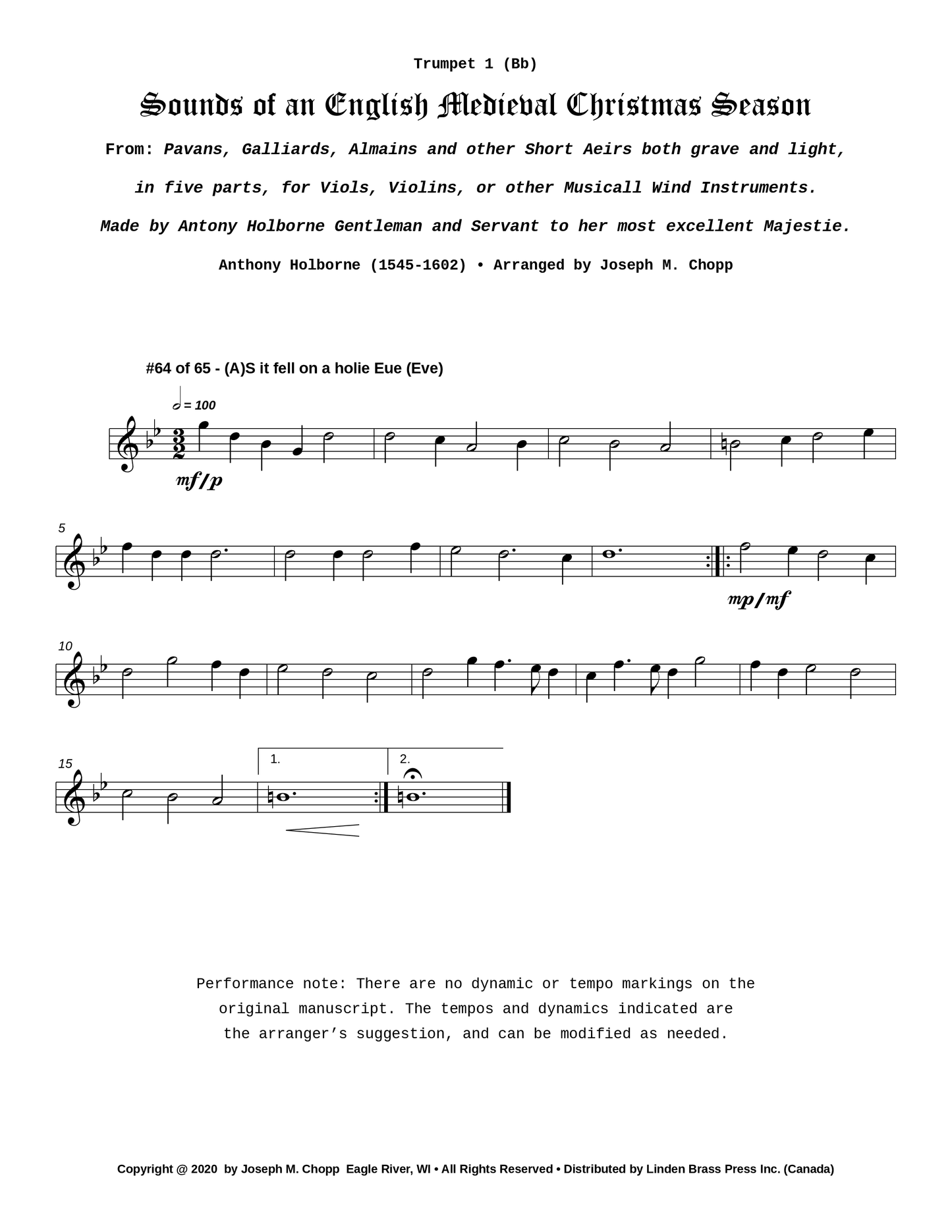 Sounds of an English Medieval Christmas Season