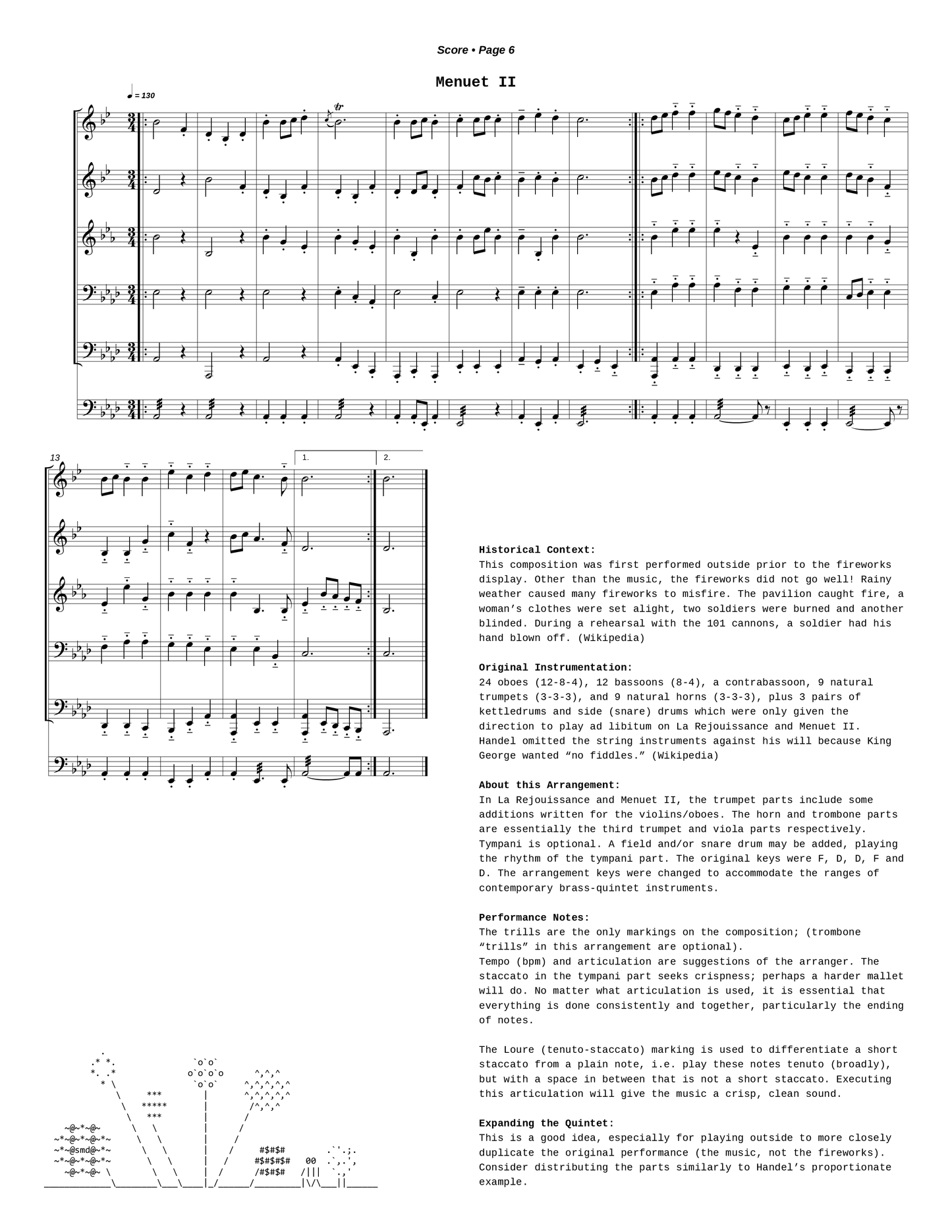 Music for the Royal Fireworks