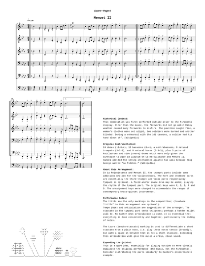 Music for the Royal Fireworks