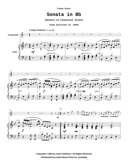 Sonata in Bb