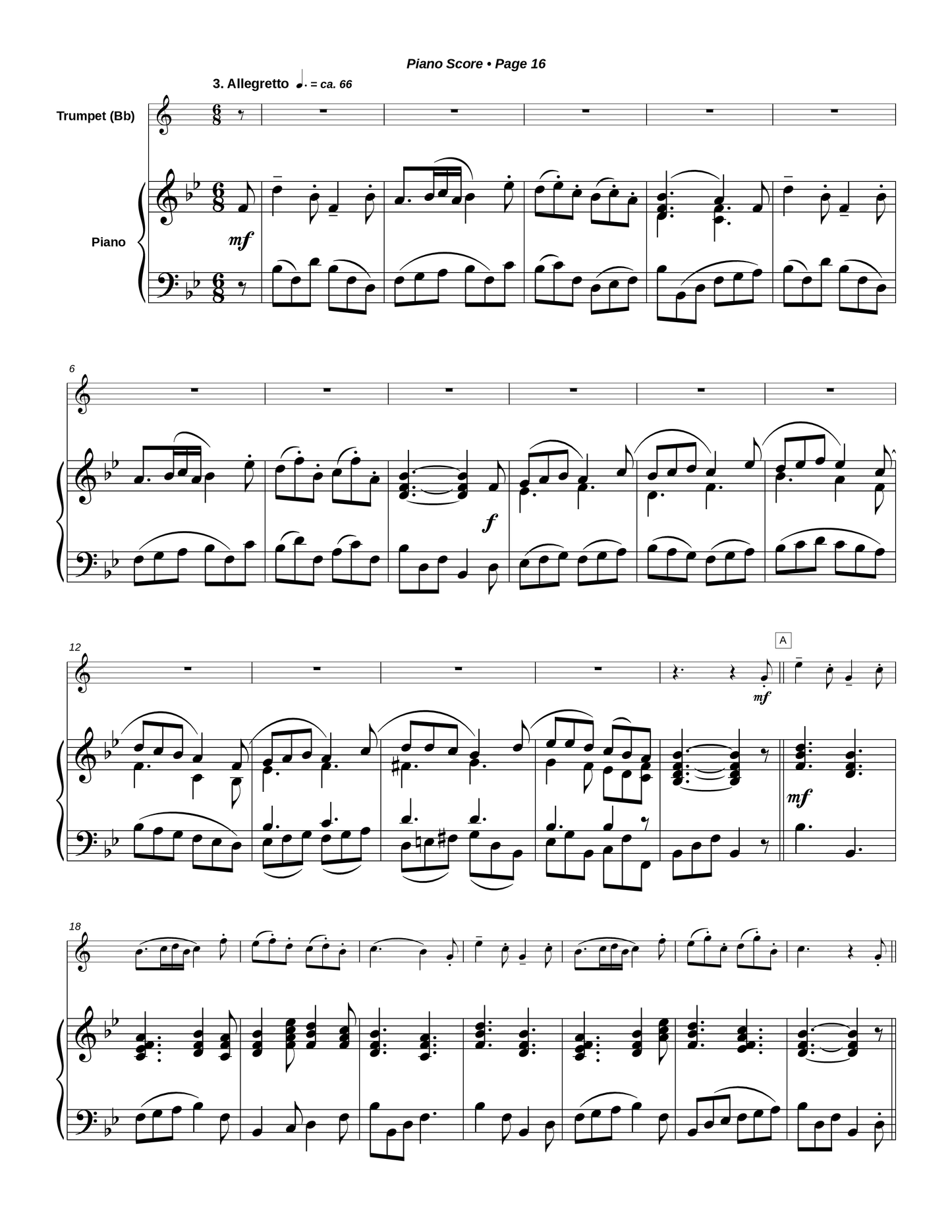 Sonata in Bb