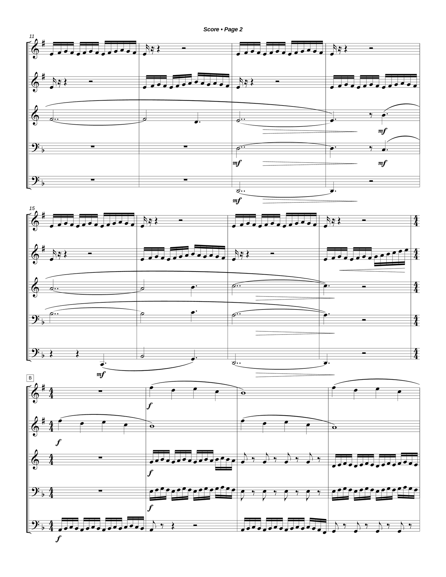 Excursion for Brass