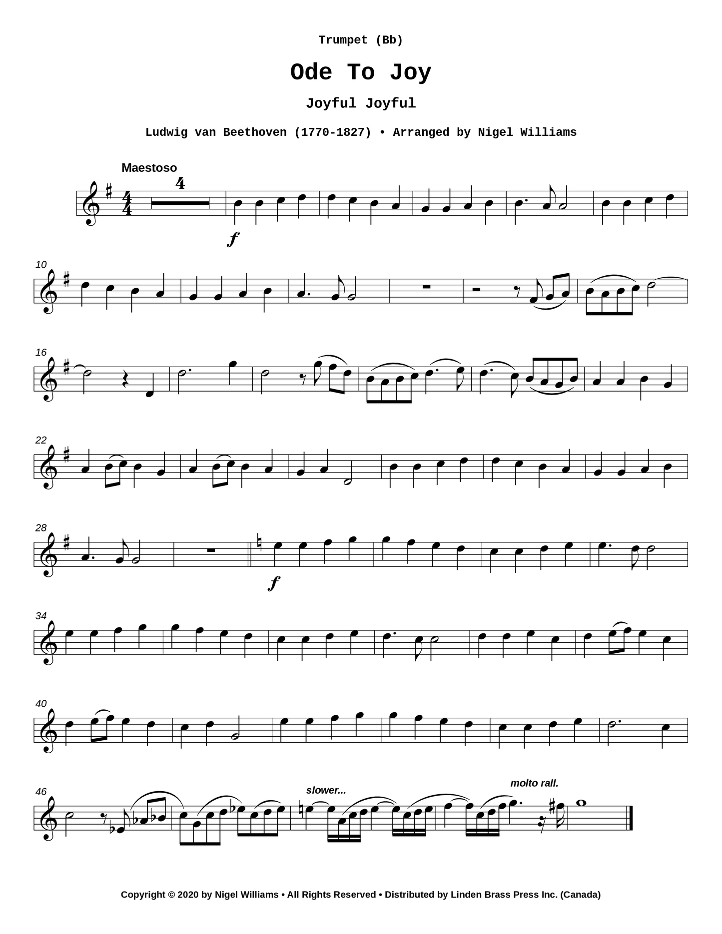 Ode To Joy
