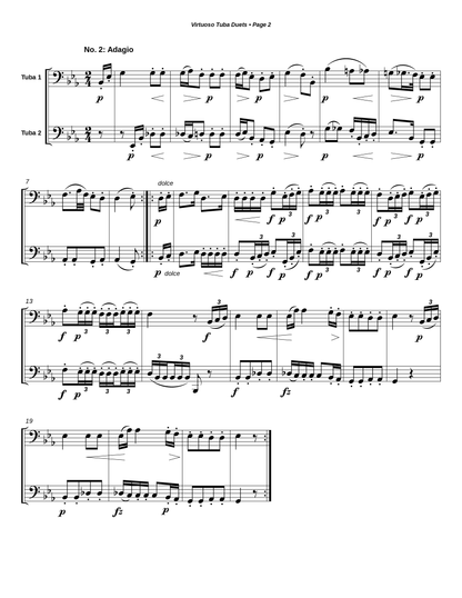 Eight Virtuoso Tuba Duets