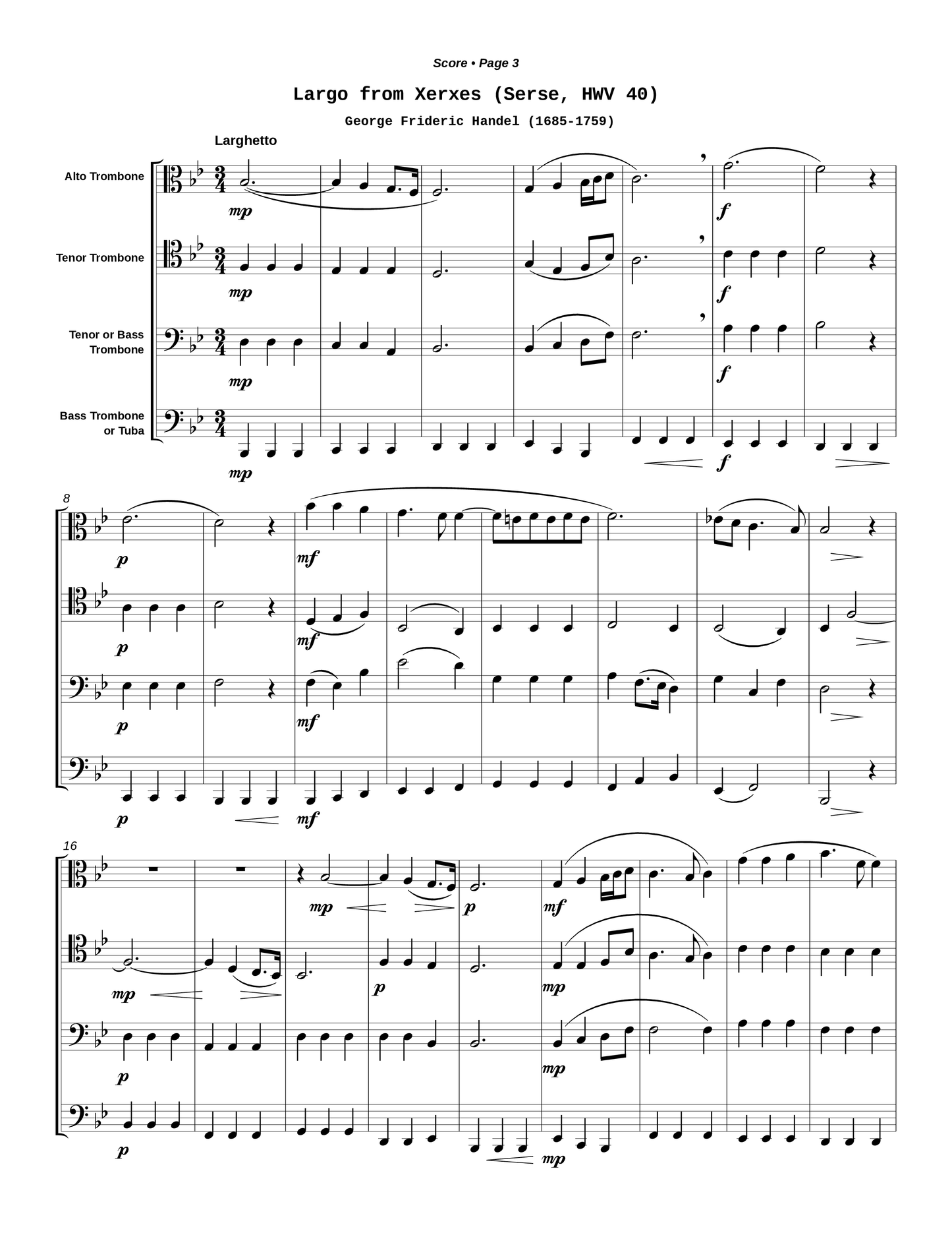 Four Alto Quartets