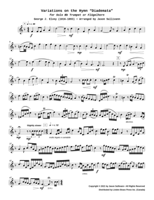 Variations on the Hymn "Diademata"