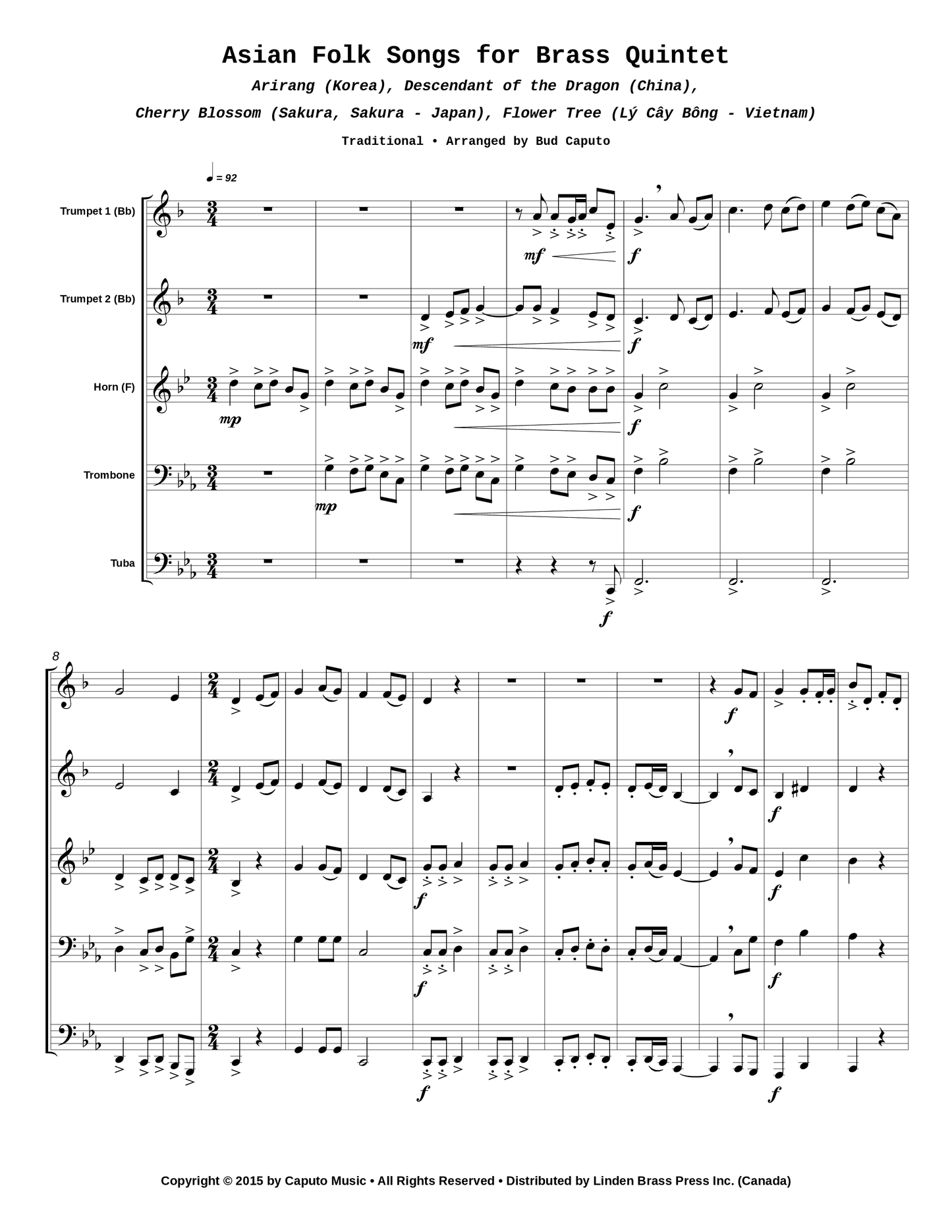 Asian Folk Songs