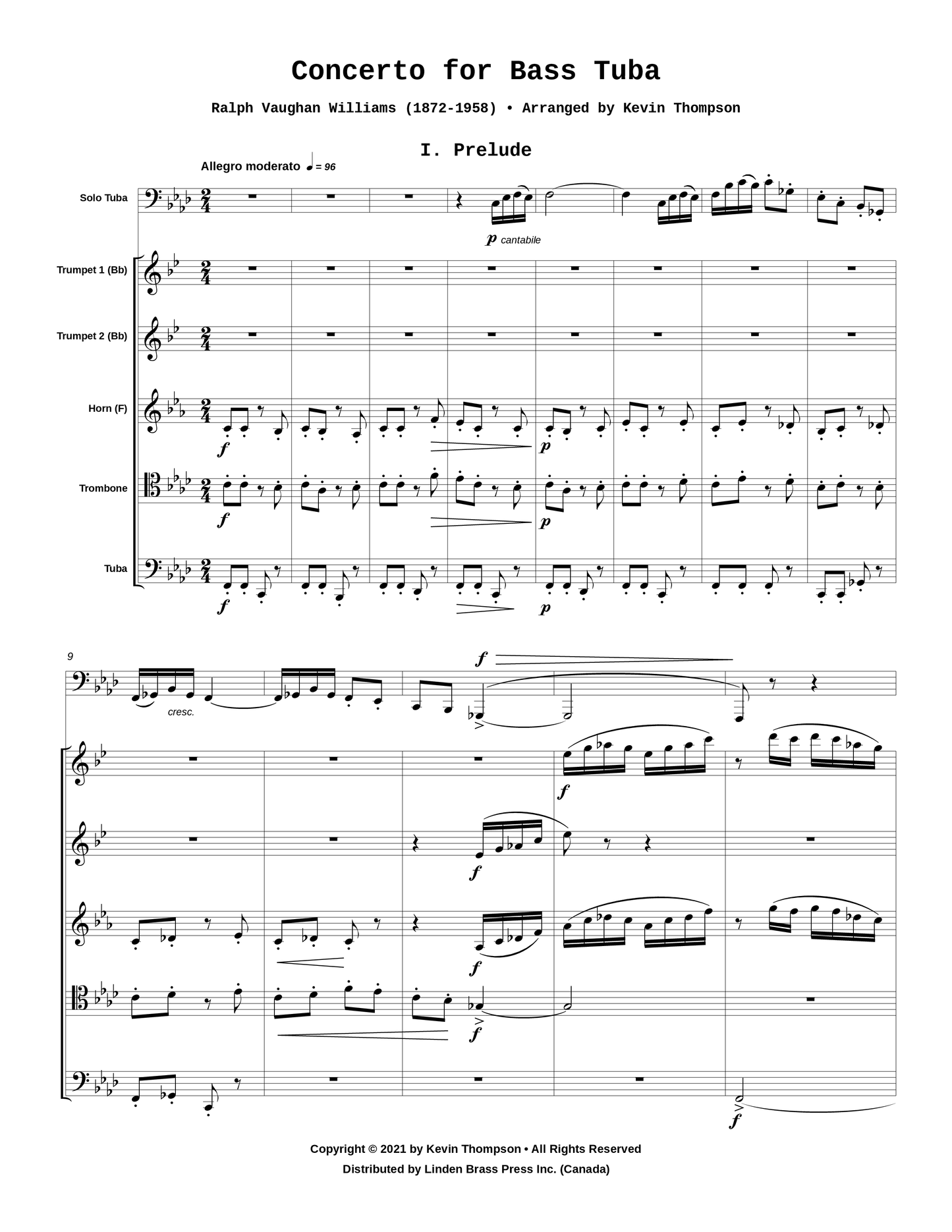 Concerto for Bass Tuba