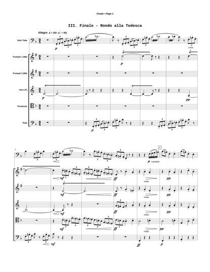 Concerto for Bass Tuba