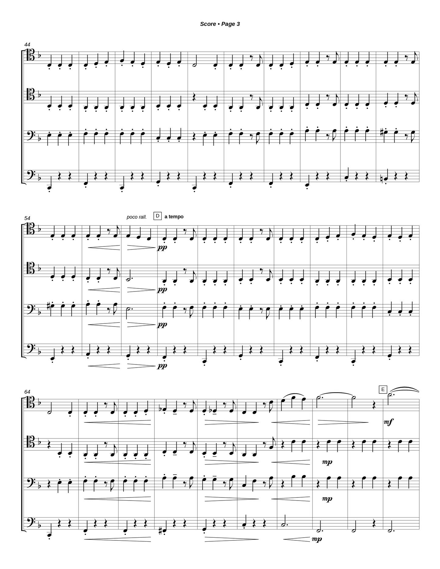 Valse Triste, Op. 44