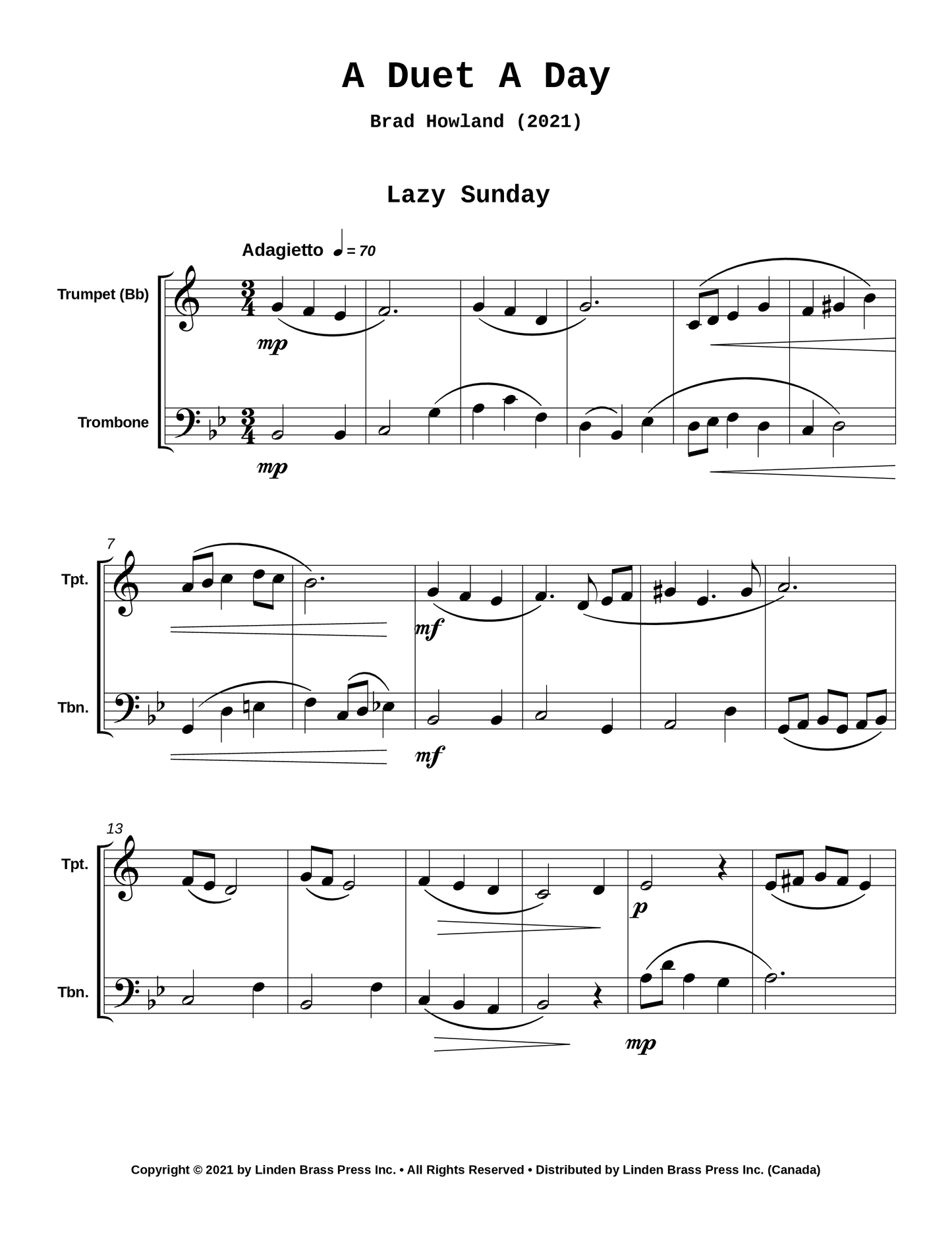 A Duet A Day