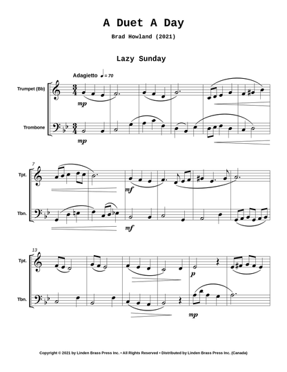 A Duet A Day