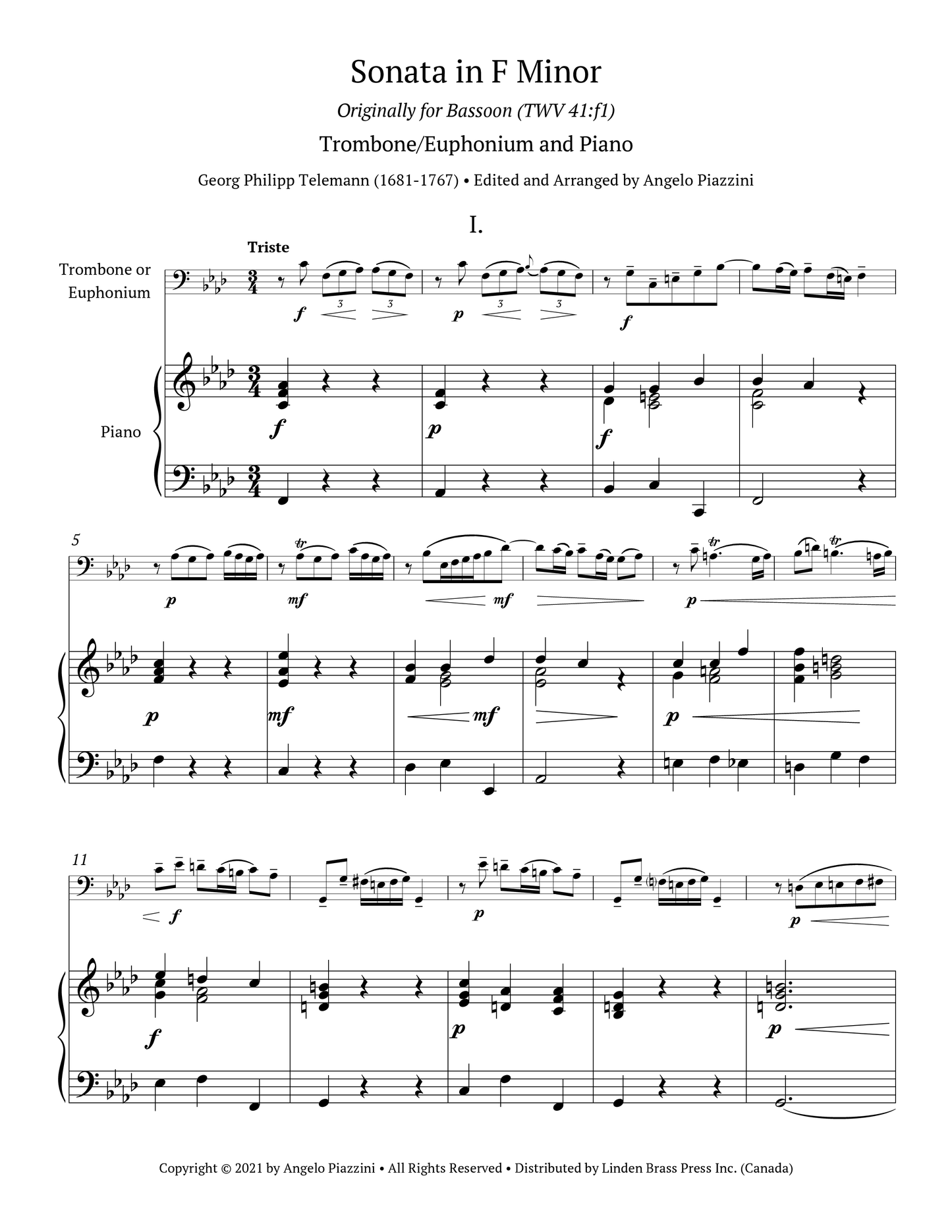 Sonata in F Minor
