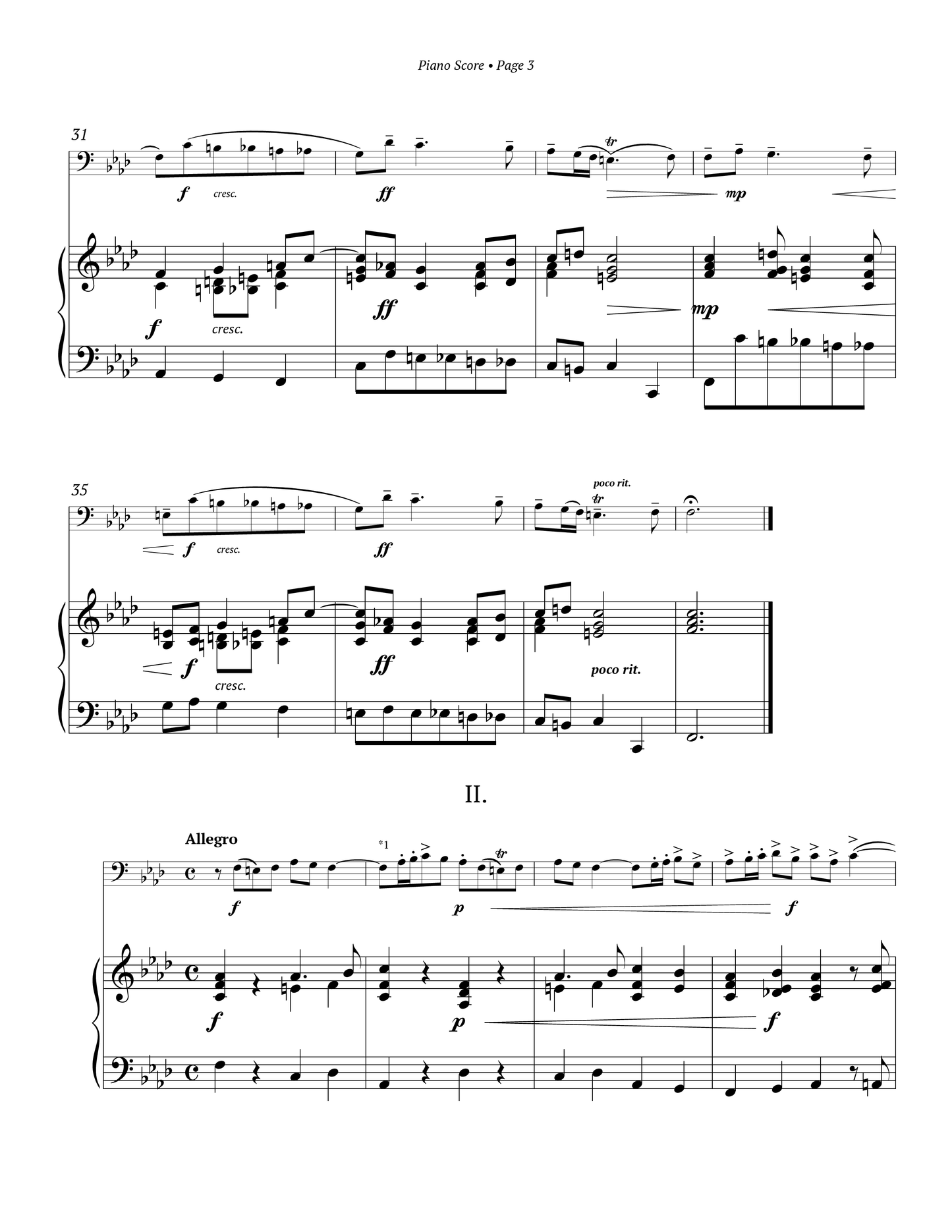 Sonata in F Minor